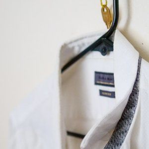 Zara White Long Sleeve Shirt